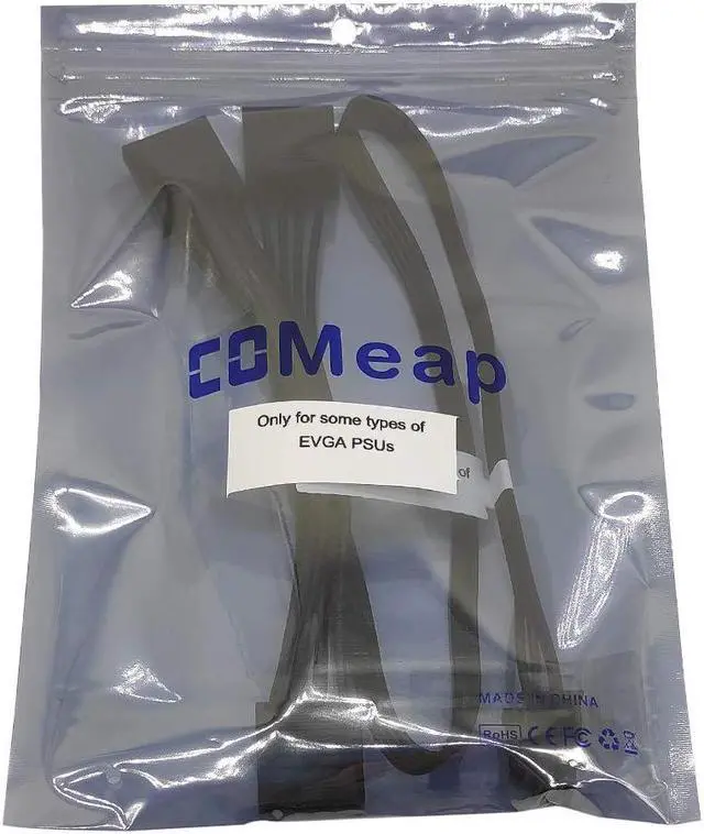 Alt view image 5 of 6 - COMeap 6 Pin to 3X 4 Pin Molex Hard Drive Power Adapter Cable for Some Types of EVGA Modular PSUs 20-in(50cm)