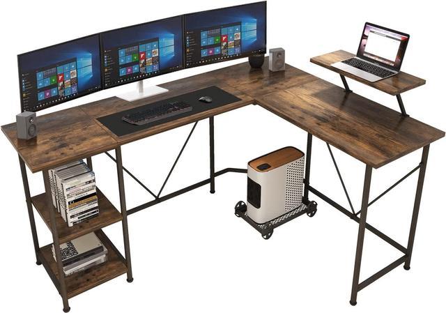 Large gaming desk on sale with storage