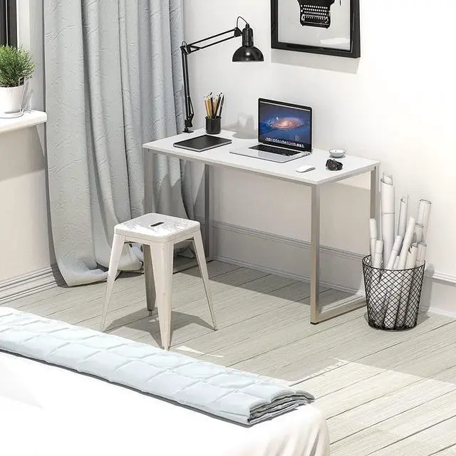 Alt view image 2 of 7 - SHW Home Office 32-Inch Computer Desk, White