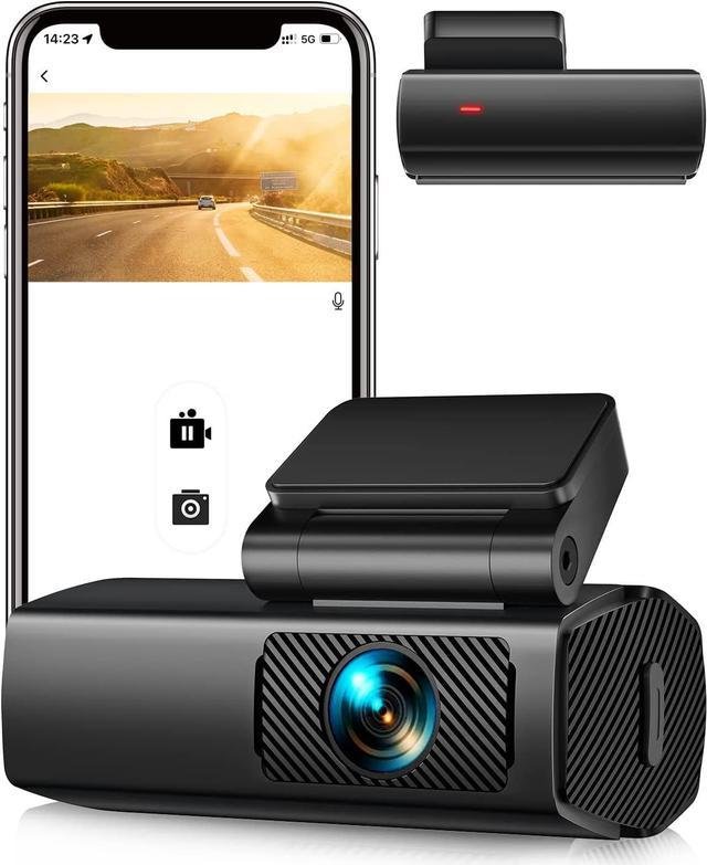 Dash Cam WiFi FHD 1080P Car Camera, Front Dash Camera for Cars, Mini  Dashcams with Magnetic Mount, Smart App Control, 24h Parking Mode, Loop  Recording,WDR, G-Sensor, Support 128GB Max 