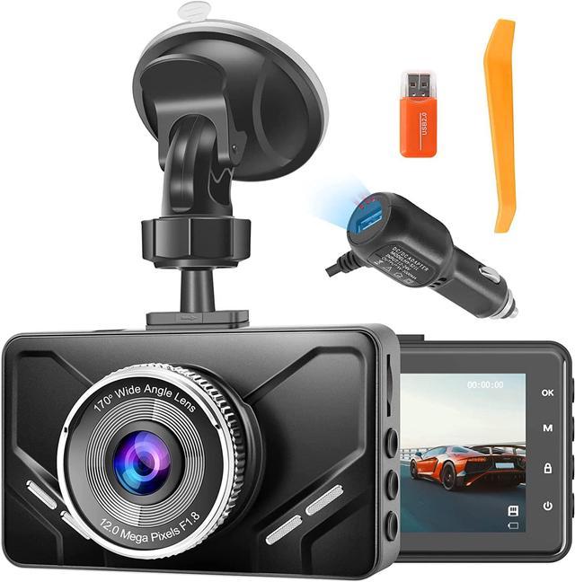 Dash Cam Front 1080P FHD Car Dash Camera, ERIDAX 2022 New Version Dash Cam  for Cars 3'' IPS Screen 170°Wide Angle Car Camera, G-Sensor, HDR, Parking  Monitor, Loop Recording, Motion Detection 