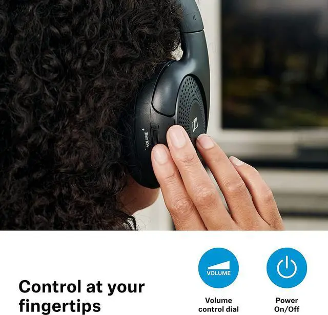 Alt view image 3 of 5 - Sennheiser RS 120-W TV Wireless Headphones