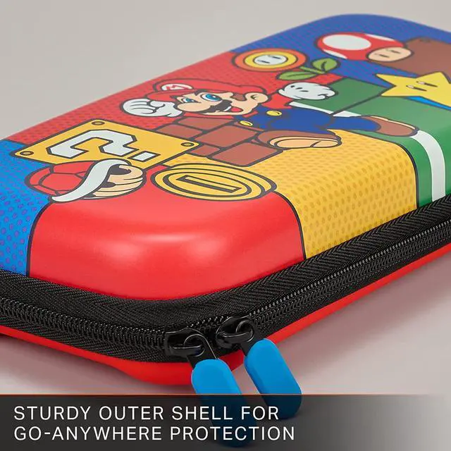 Alt view image 3 of 7 - PowerA Protection Case for Nintendo Switch - OLED Model, Nintendo Switch or Nintendo Switch Lite - Mario Pop