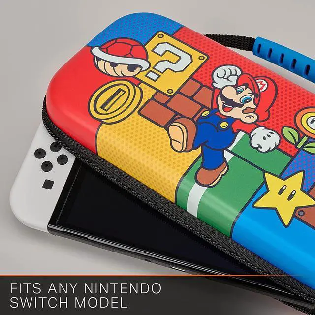 Alt view image 4 of 7 - PowerA Protection Case for Nintendo Switch - OLED Model, Nintendo Switch or Nintendo Switch Lite - Mario Pop