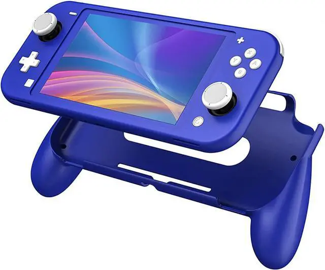 Alt view image 2 of 6 - Grip for Nintendo Switch Lite, Comfortable and Ergonomic Switch Lite Grip - Accessories for Nintendo Switch Lite (Dark Blue)