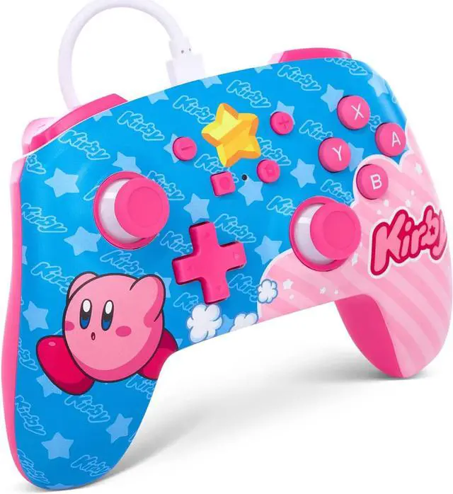 Alt view image 3 of 7 - PowerA Enhanced Wired Controller for Nintendo Switch - Kirby