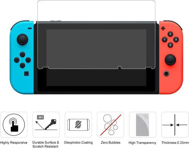 Alt view image 5 of 7 - Diocall Deluxe Carrying Case Compatible with Nintendo Switch and Switch OLED 2021, Travel Bag Fit Switch Pro Controller