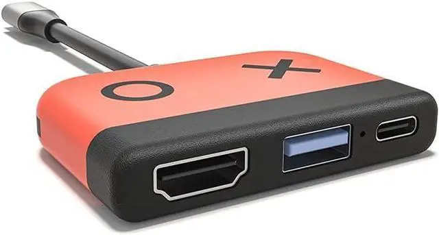 Alt view image 4 of 7 - Switch Dock for Nintendo Switch,Portable Dock with HDMI TV USB 3.0 Port and USB C Charging,Compatible with Nintendo Switch Steam Deck MacBook Pro/Air Samsung and More
