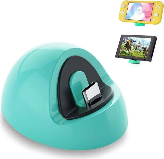 Main image of Switch lite Charger Dock, Charger for Nintendo Switch lite Turquoise