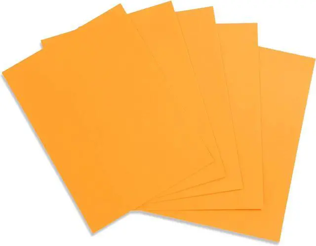 Alt view image 4 of 6 - Blue Summit Supplies Double Neon Poster Board, 9 x 12 Inch Small Size, 50 Pack, Assorted Colors, For Classroom Use, School Projects, or Craft Projects, Bulk Poster Board