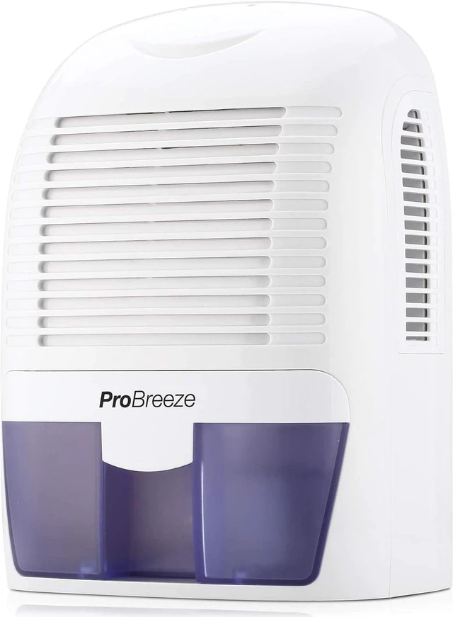 Main image of Pro Breeze Dehumidifier Small, 2200 Cubic Feet (220 sq ft) Coverage for High Humidity in Home, Kitchen, Bedroom, Basement, RV, Office and Garage, Compact and Portable with Auto Shut Off