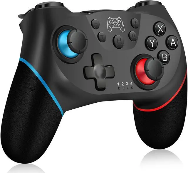 Main image of Switch Controller for Nintendo, Wireless Pro Controller for Nintendo Switch/Switch Lite, Switch Remote Controller Gamepad Joystick, Turbo and Dual Vibration (Black)