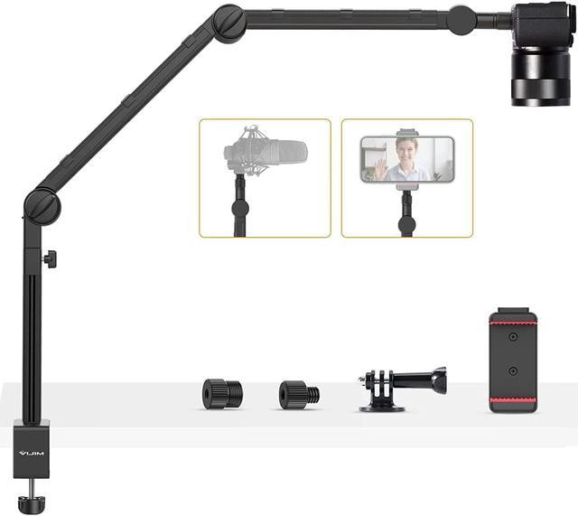 articulating camera arm desk mount