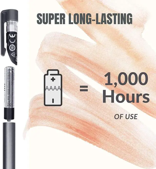 Alt view image 4 of 7 - LAZARITE M Pen Grey, Active Stylus for Lenovo Flex 5/14, Yoga 7i/9i, Hp Envy x360/Pavilion x360/Spectre x360, Digital Pen with 4096 Pressure Sensitivity, Palm Rejection, Tilt Support