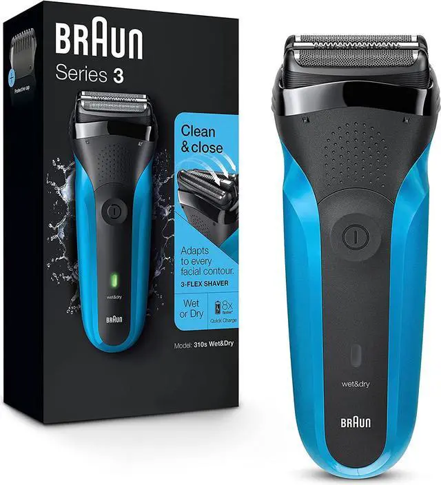 Main image of Braun Electric Razor for Men, Series 3 310s Electric Foil Shaver, Rechargeable, Wet & Dry