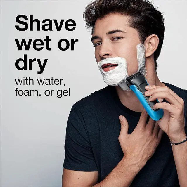 Alt view image 6 of 7 - Braun Electric Razor for Men, Series 3 310s Electric Foil Shaver, Rechargeable, Wet & Dry