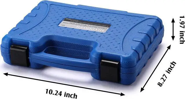 Alt view image 7 of 7 - MIXPOWER 5 Pieces 1/2" Drive Torque Limiting Socket Extension Bars, 8 in Long Color-Tool Kit 65-140 ft/lb Set