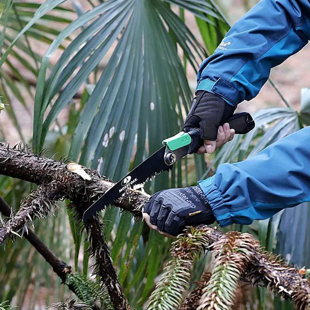 Alt view image 7 of 7 - MOSSY OAK 3 in 1 Folding Saw, Pruning Hand Saw with Wood, Metal and PVC Blade, Camping Saw for Backpacking, Hunting and Bushcraft, Pouch Included