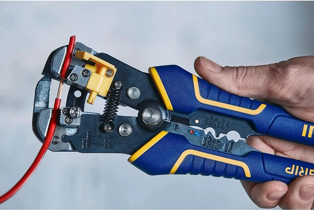 Alt view image 2 of 6 - IRWIN VISE-GRIP Wire Stripper, Self-Adjusting, 8-Inch (2078300)