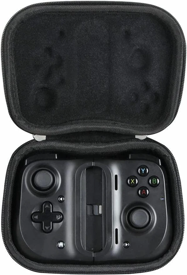 Main image of HERMIT SHELL Hermitshell Hard Travel Case for Razer Kishi / Gamevic UPDATED Razer Kishi Mobile Game Controller (Case for Razer Kishi, Black) Case For Razer Kishi Black