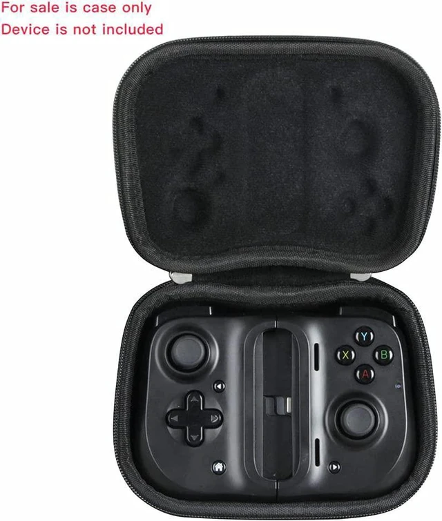 Alt view image 2 of 6 - HERMIT SHELL Hermitshell Hard Travel Case for Razer Kishi / Gamevic UPDATED Razer Kishi Mobile Game Controller (Case for Razer Kishi, Black) Case For Razer Kishi Black