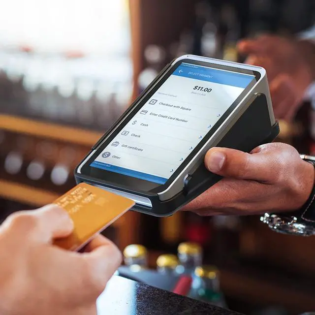 Alt view image 4 of 6 - Encased Protective Case and Screen Protector for Square Terminal Card Reader - Rubberized Hard Casing with Non-Slip Base and Tempered Glass (Products) Black