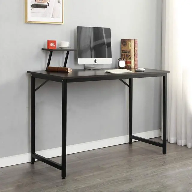 Alt view image 2 of 7 - SogesPower 39 inches Computer Desk Office Desk Gaming Desk Laptop PC Table, Black