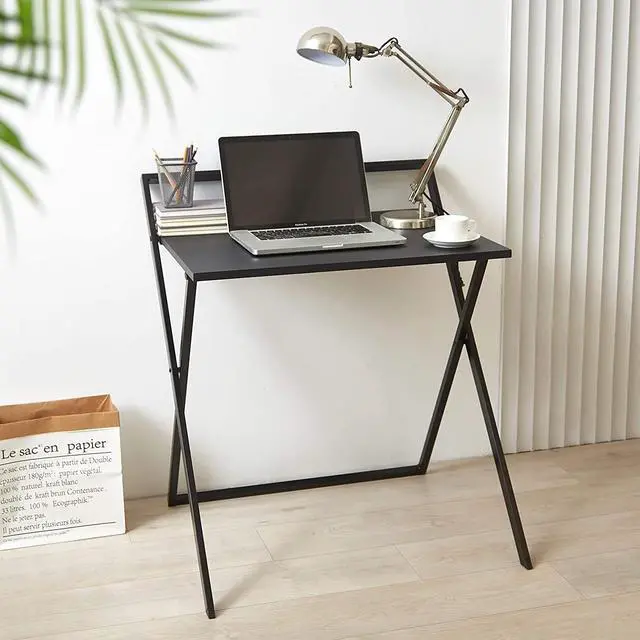 Alt view image 2 of 5 - Urban Lifestyle Compact Folding Desk, Black