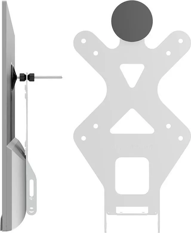 Main image of HumanCentric VESA Mount Adapter for HP Monitors 22er, 22es, 22f, 23er, 23es, 23f, 24ea, 24ec, 24er, 24es, 24f, 24fw, 25er, 25es, 25f, 27er, 27ea, 27es, 27f, 27fw, 27ec VESA Adapter Bracket (White)