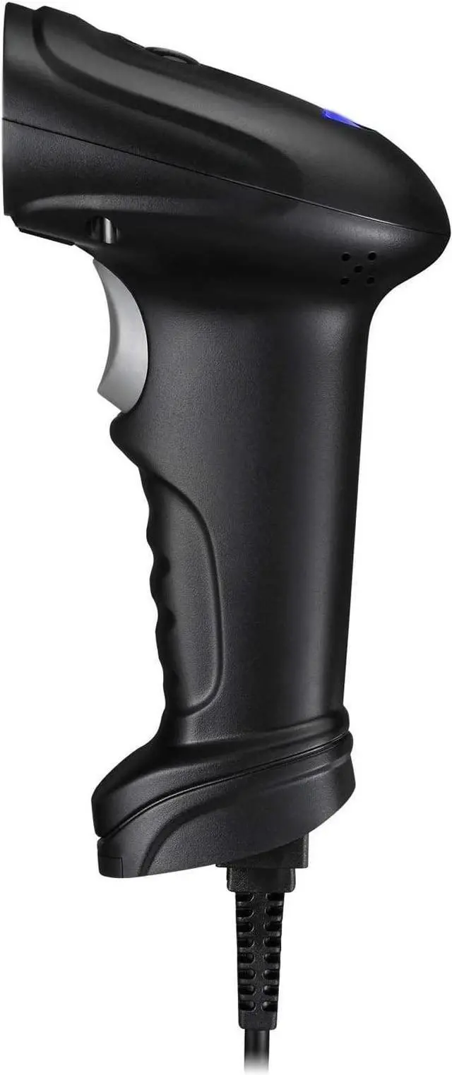 Alt view image 2 of 7 - Adesso NuScan 1600U 1D Handheld CCD Barcode Scanner USB