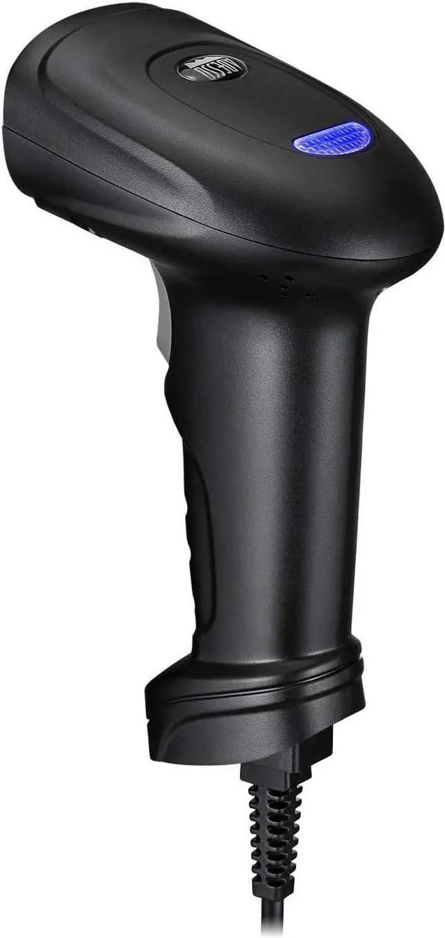 Alt view image 3 of 7 - Adesso NuScan 1600U 1D Handheld CCD Barcode Scanner USB