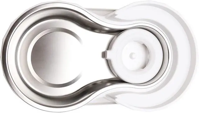 Alt view image 3 of 6 - RIZZARI 4L Gravity Cat Water Dispenser: Filtered Water for Kittens | Apartment-Friendly Size/Cleaner Water Every Day/Perfect for Small Pets/Less Frequent Refills/Quick Daily Cleaning