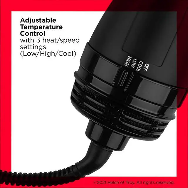 Alt view image 5 of 7 - Revlon One Step Root Booster Round Brush Dryer and Hair Styler, Fight Frizz and Add Volume (1-1/2 in)