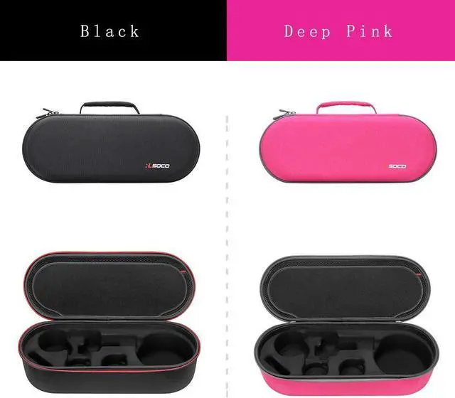 Alt view image 7 of 7 - RLSOCO Hard Case for Dyson Supersonic Hair Dryer HD15 HD08 HD07 HD03 HD01, Portable Travel Storage Bag for Dyson Supersonic Hair Dryer-Fits Complete Supersonic Accessories , Black(Case Only)