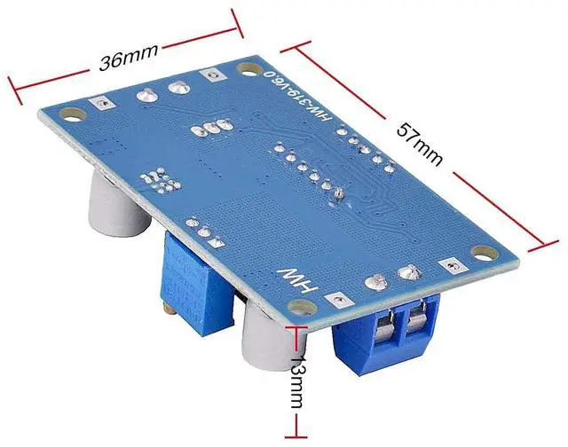 Alt view image 6 of 6 - 3 Pack LM2596 DC to DC Voltage Regulator 4-40V to 1.5-35V Buck Converter with LED Display