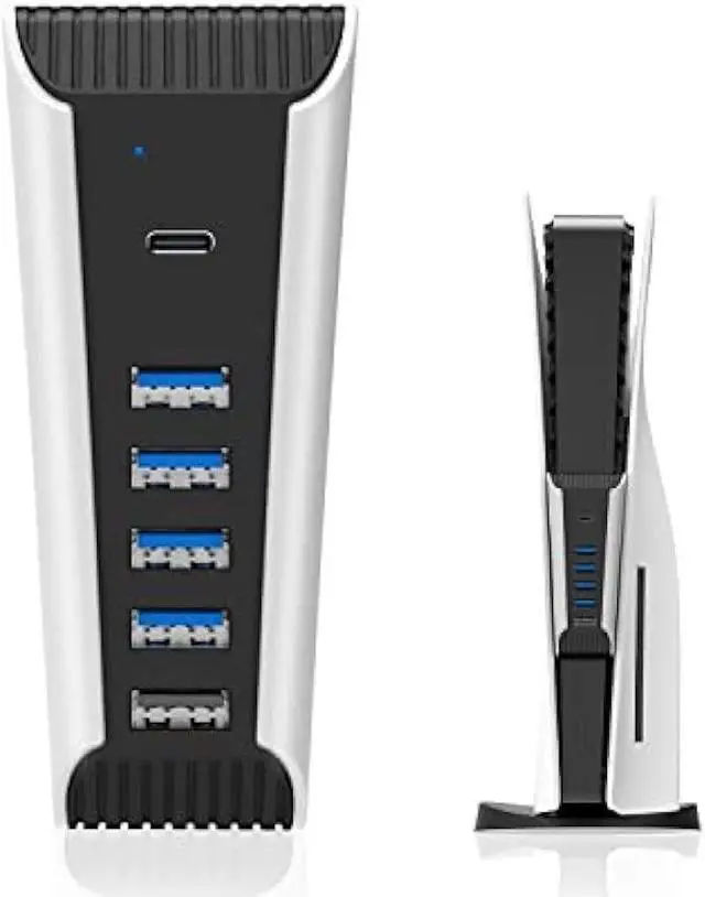 Main image of YOXXZUS USB Hub for PS5, 5-in-1 USB Port Expander Compatible with PS5 Console