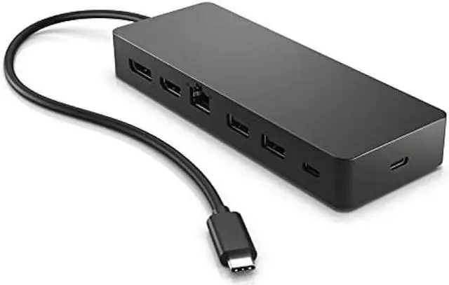Main image of USB-C Docking Station, 7-in-1 Multiport hub, Dual 4K@30Hz or singl4K@60Hz for Monitor (1 HDMI, 1 Displayport), 2 USB-A, 1-USB-C, 1 RJ45 for Win10/11, MacOS, ChromeOS. PC, Laptop, Notebook