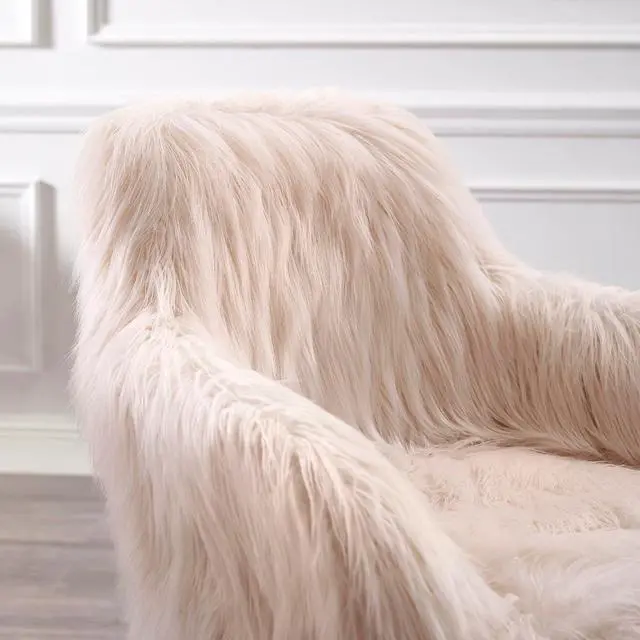 Alt view image 5 of 7 - Linon Fiona Chrome Base Office Chair, Metal, 23.5"W x 22"D x 31-35"H