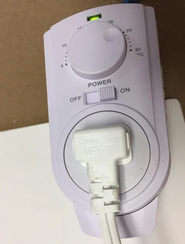 Alt view image 2 of 2 - Amaze Heater TC007 Plug in Thermostat for Portable Heaters and Air Conditioners