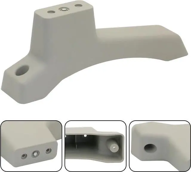Alt view image 3 of 7 - Propane Wall Heater Legs, Wall Heater Floor Mounting Kit for Dyna Glo heater