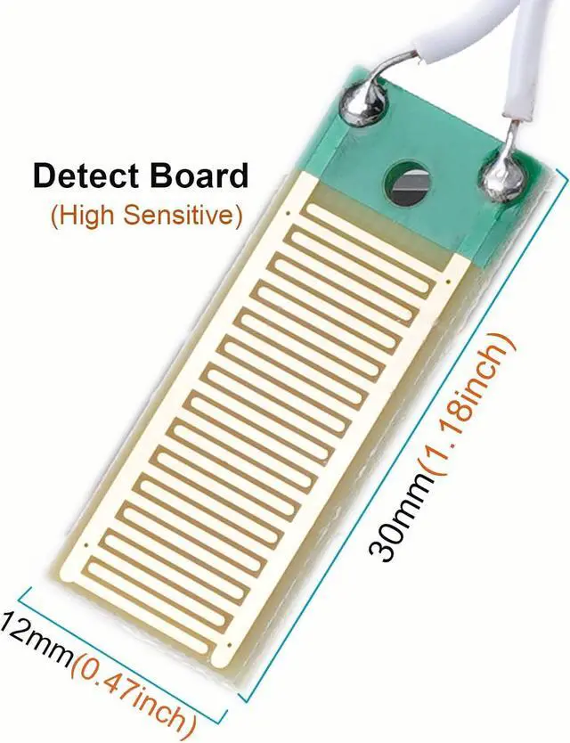 Alt view image 4 of 6 - Topvico Water Leak Detector, 120dB Loud Siren, Powered by 9V Battery (not Include), Sensor Alarm for Kitchen Basement Water Heater, 5 Pack