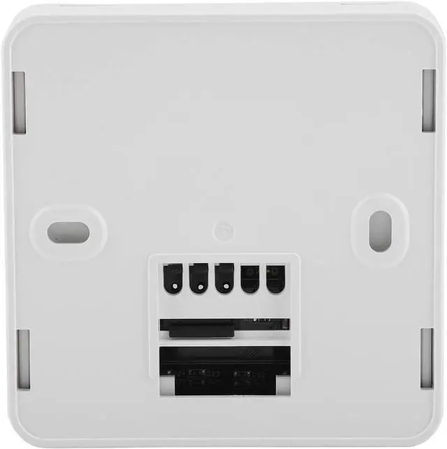 Alt view image 6 of 7 - Thermostat Fireplace (White) - Digital Programmable Thermostat LCD Display Smart Temperature Controller 5A Children Lock misoperation prevented