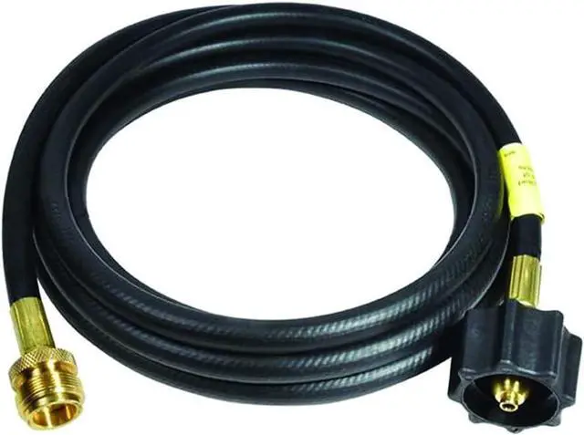 Main image of Mr. Heater 12-Feet Propane Hose Assembly, Acme Nut x 1 by 20 Male Throwaway Cylinder Thread