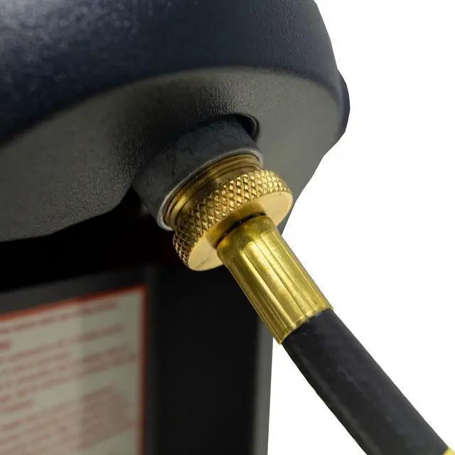 Alt view image 3 of 4 - Mr. Heater 12-Feet Propane Hose Assembly, Acme Nut x 1 by 20 Male Throwaway Cylinder Thread