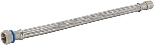 Alt view image 5 of 5 - Eastman 48255 Flexible Water Heater Connector, 3/4" FIP Swivel x 3/4" MIP Rigid, 24" Length, Silver