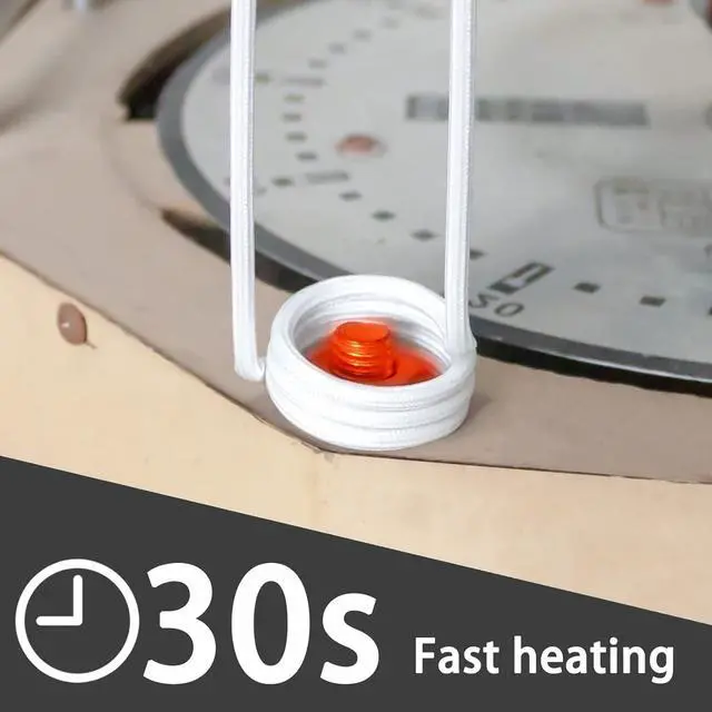 Alt view image 2 of 6 - Solary Magnetic Induction Heater, 1000W 110V Flameless Induction Heater with 8 Coils, Handheld Rusty Screw Removing Tool