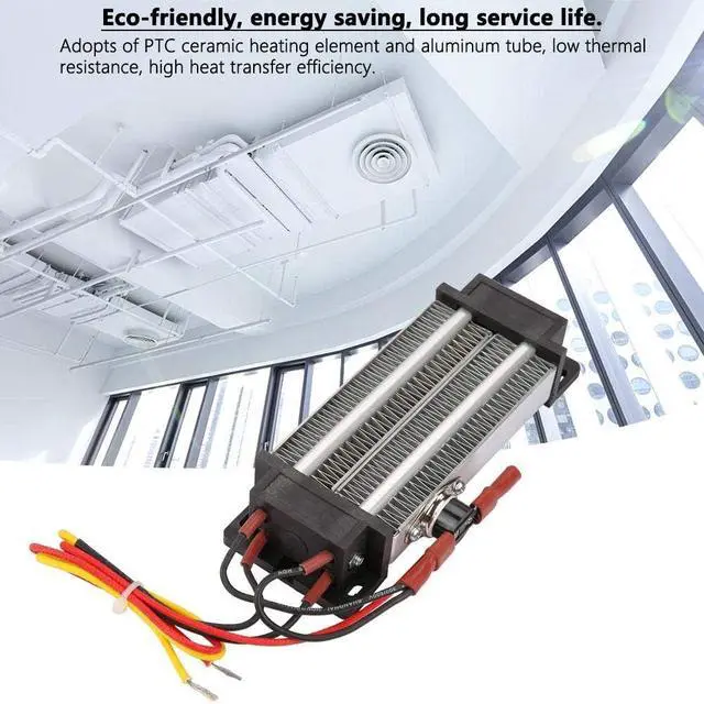Alt view image 5 of 7 - Heating 110V 500W Ceramic Air Heater HighAccuracyConstant Temperature Electric Heater for Machine and Humidifier