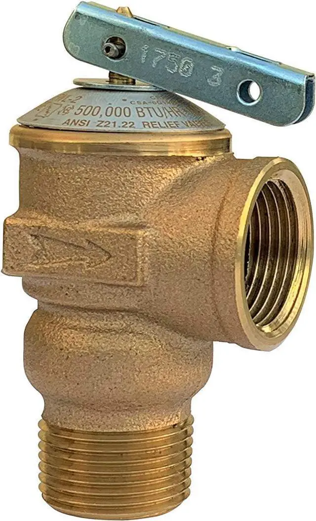 Alt view image 7 of 7 - Libra Supply 3/4 inch IPS Isolator Tankless Water Heater Service Valve Kit  3/4'' FNPT X FNPT Thread Brass Isolation Set with Pressure Relief Valve | Pipe Fittings, Supplies & Spare Parts