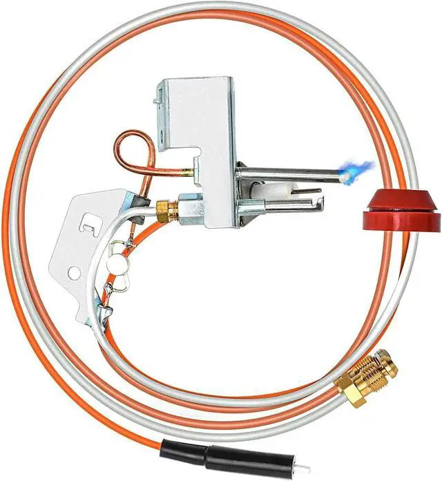 Main image of Upgraded 9003542 Natural Gas Pilot Assembly, 100109295 18324-190 9003542 Pilot Assembly Replacement Compatible with A.O.Smith, Kenmore, State GS and GSX Natural Gas Water Heater-190 Degree C