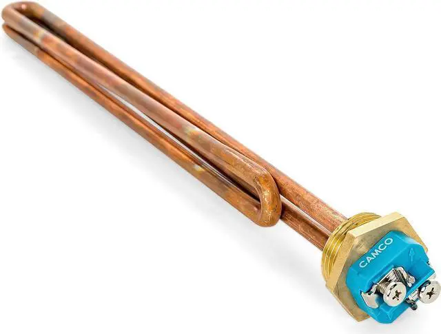 Alt view image 2 of 5 - Camco Tankless Water Heater Element, 9000W/240V - Universal Replacement for EcoSmart® Electric Tankless Water Heaters - Compatible with Eco 18, Eco 27 and Eco 36 Models (02133)